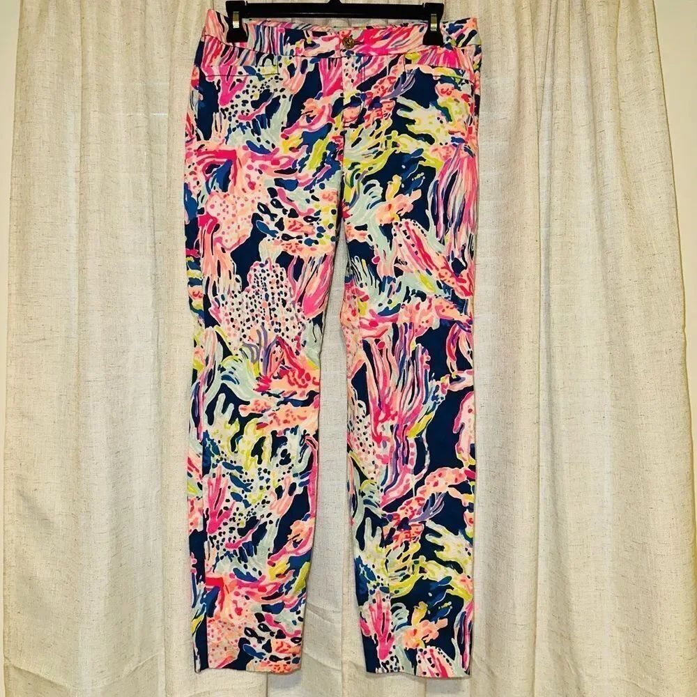 Lilly Pulitzer Kelly Skinny Ankle Pant womens SIZE 4